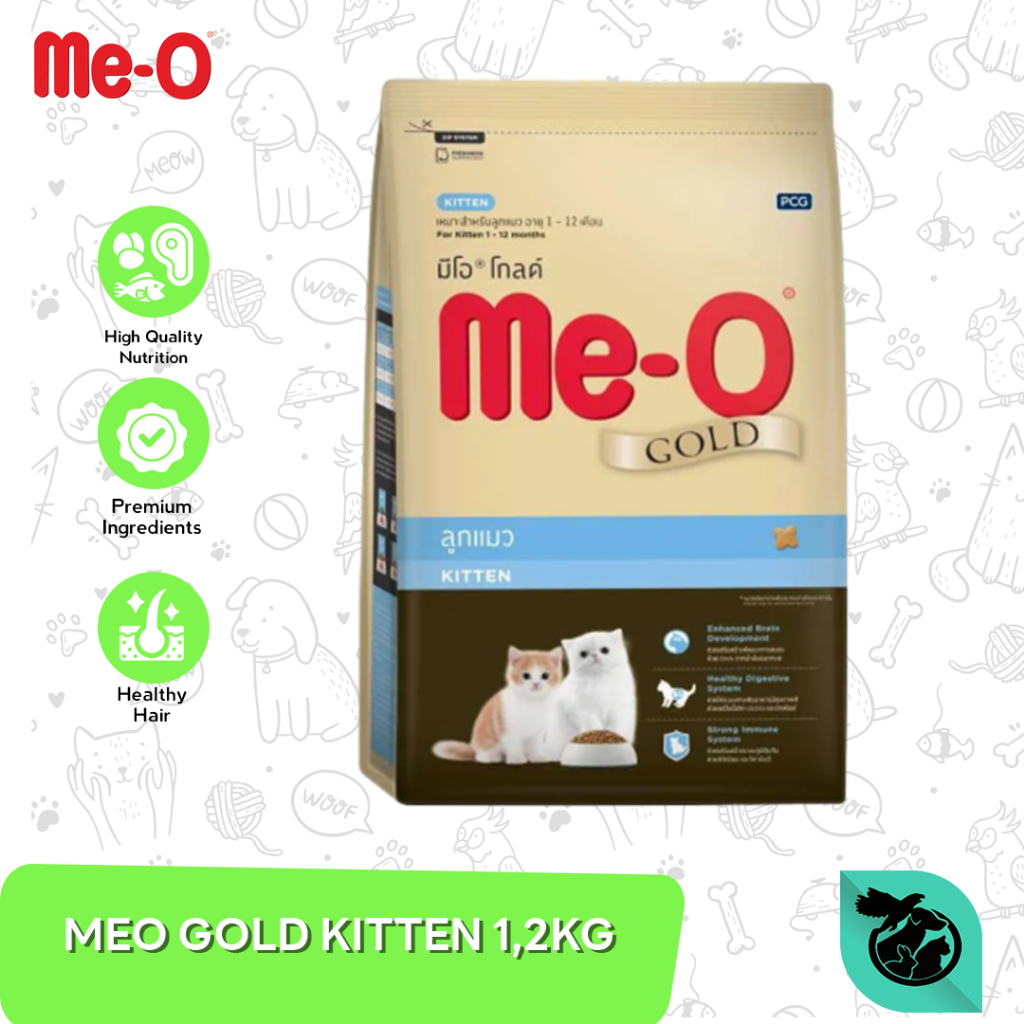 Jual Makanan Kucing Meo Gold Adult Kitten Persian Cat Food 1.2 Kg ...