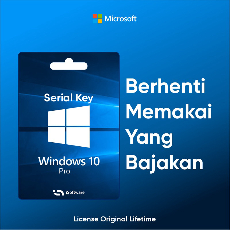 Jual PROMO!!! WINDOWS 10 PRO ORIGINAL LIFETIME UPDATE DAN BISA UNTUK ...