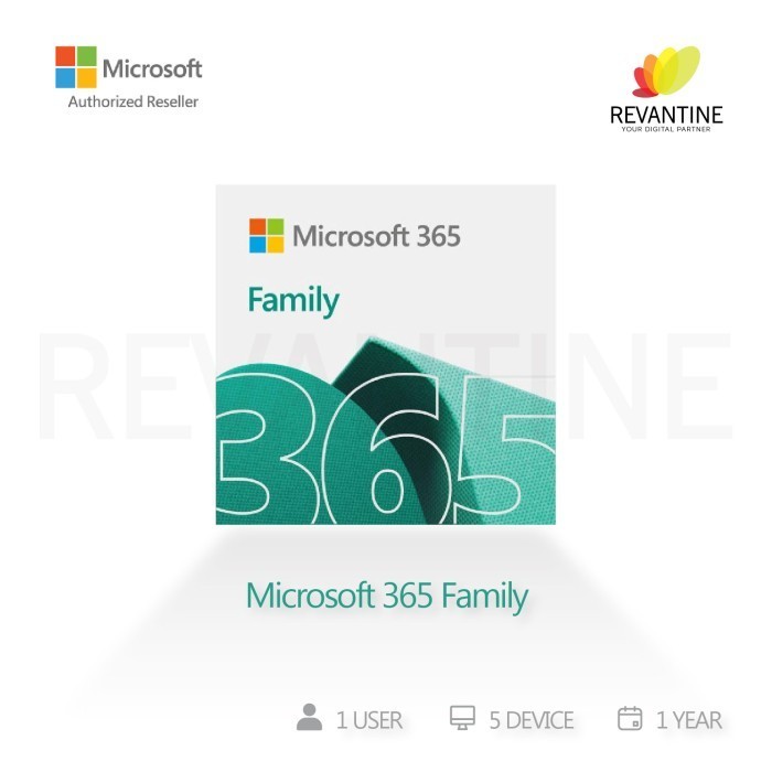 Microsoft Office 365 Home - 6 User 1 Tahun Original Subscription