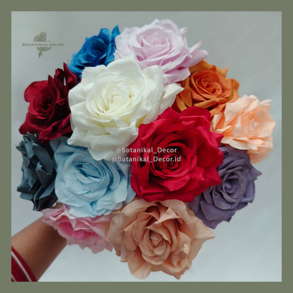 Jual Artifical Diamond Rose Bunga Rose Bintang Bunga Mawar Palsu ...