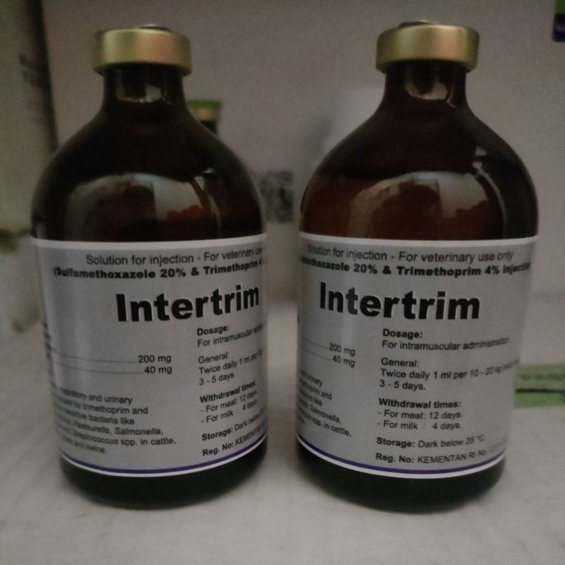 Jual Intertrim LA 100 ml | mengobati saluran pencernaan, pernapasan dan ...