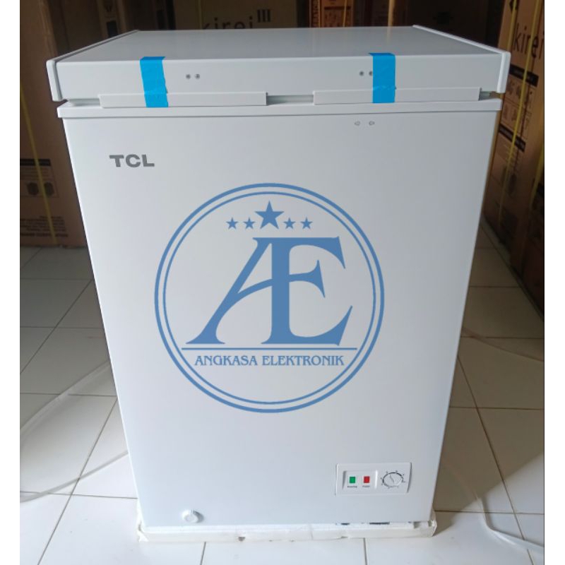 Jual CHEST FREEZER BOX TCL 100 Liter TCF-100ZID Garansi Resmi 3 Tahun ...