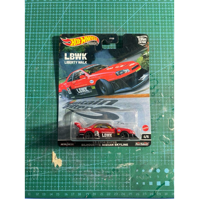 Jual Hotwheels Premium Mountain drift LBWK Nissan skyline r34 | Shopee ...