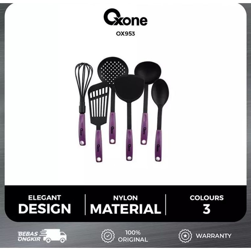 Jual Oxone OX - 953 Kitchen Tools Set | Shopee Indonesia