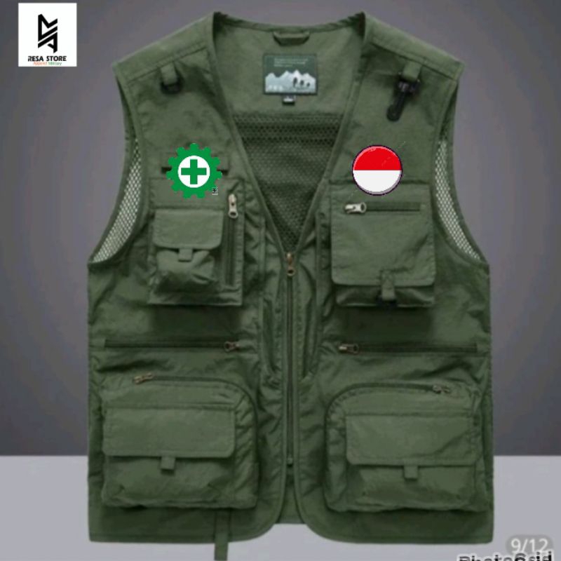 Jual Rompi Kitanica Tactical Outdoor/Rompi lapangan Militer/Rompi Pria ...