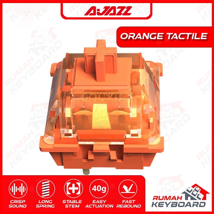 Jual AJAZZ X DOUYU - SWITCH - Orange - Linear - 50 g - Mechanical ...