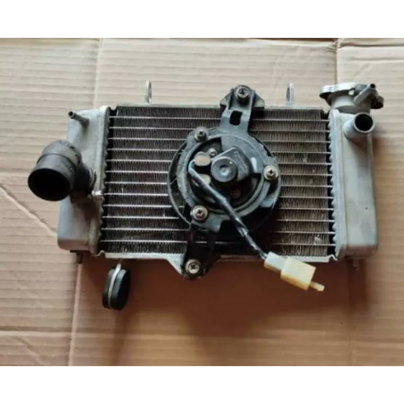Jual Radiator Jupiter MX OLD set Kipas ORIGINAL COPOTAN | Shopee Indonesia