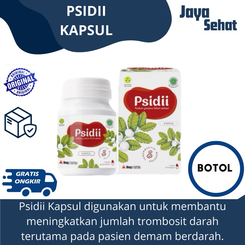 Jual PSIDII Sirup 60ml || PSIDII Kapsul 1botol isi 50kapsul | Shopee ...
