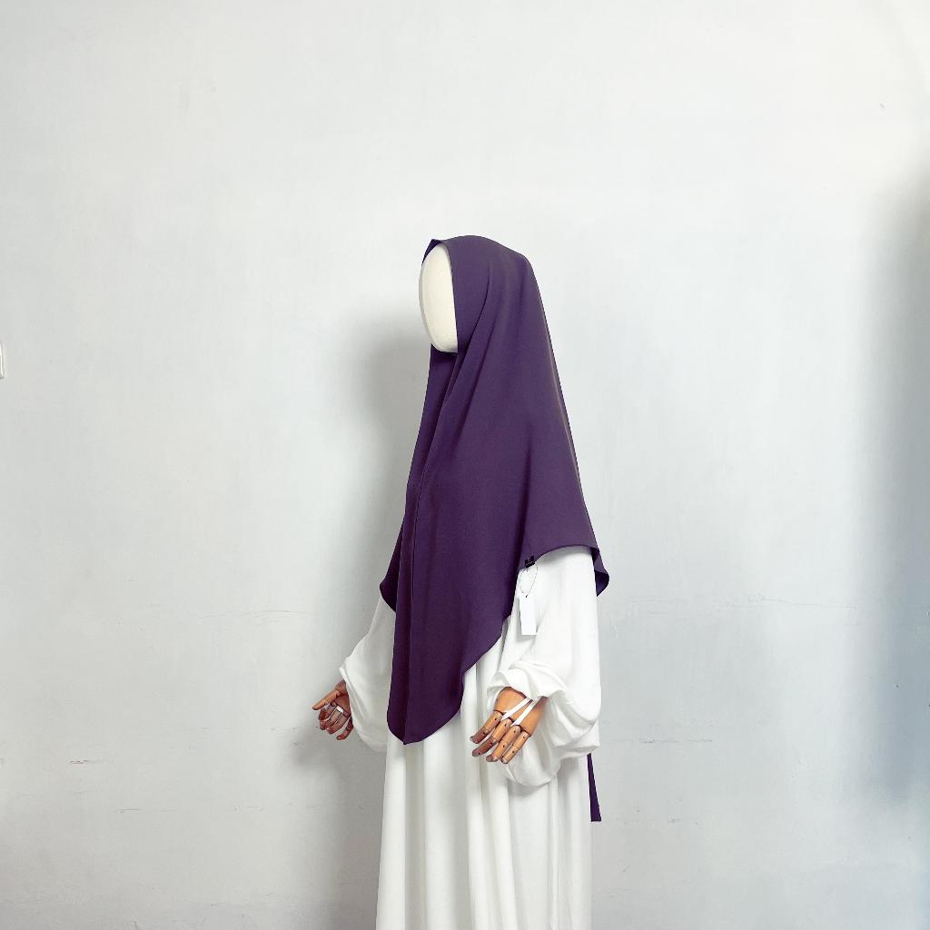 Tsurayya Khimar Jema Nonped Bahan Mazen Anti UV By Sultan Free Cadar Tali