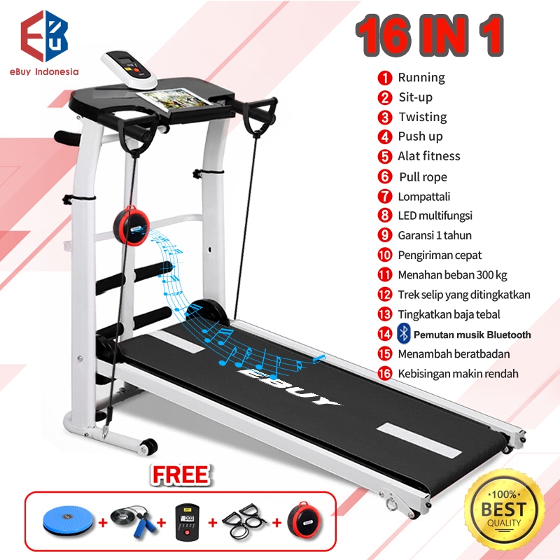 Jual e-Buy Treadmill Manual Multifungsi 20 in Treadmill