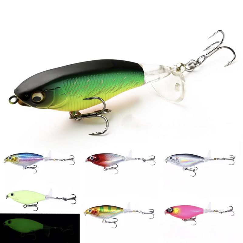 Jual TOPWATER WHOPPER PLOPPER MINI 7 gr / KILLER GABUS TOMAN 5 cm ...
