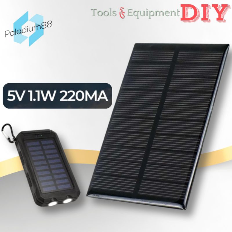 Jual Mini Solar Panel 5V 1.1W 220MA | Shopee Indonesia