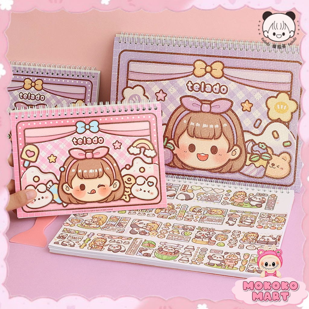 Jual MM Buku A5 40 Halaman Buat Tempel Stiker / Koleksi Sticker Book ...