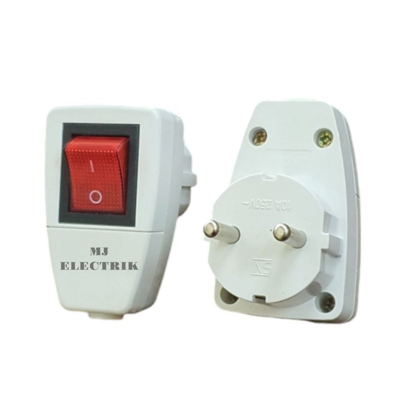 Jual Steker Arde Steker Lampu + Saklar on/off | Shopee Indonesia
