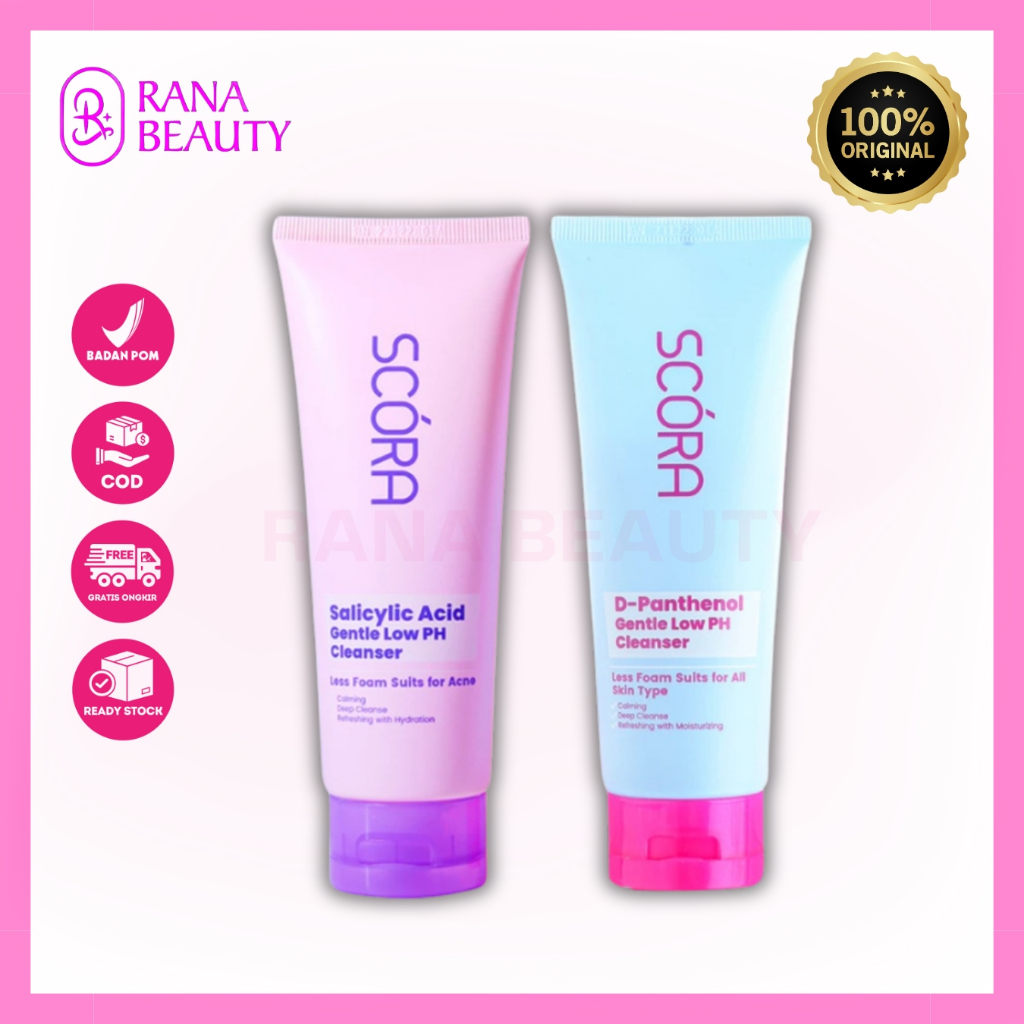 Jual SCORA Face Wash Salicylic Acid / SCORA Face Wash DPanthenol