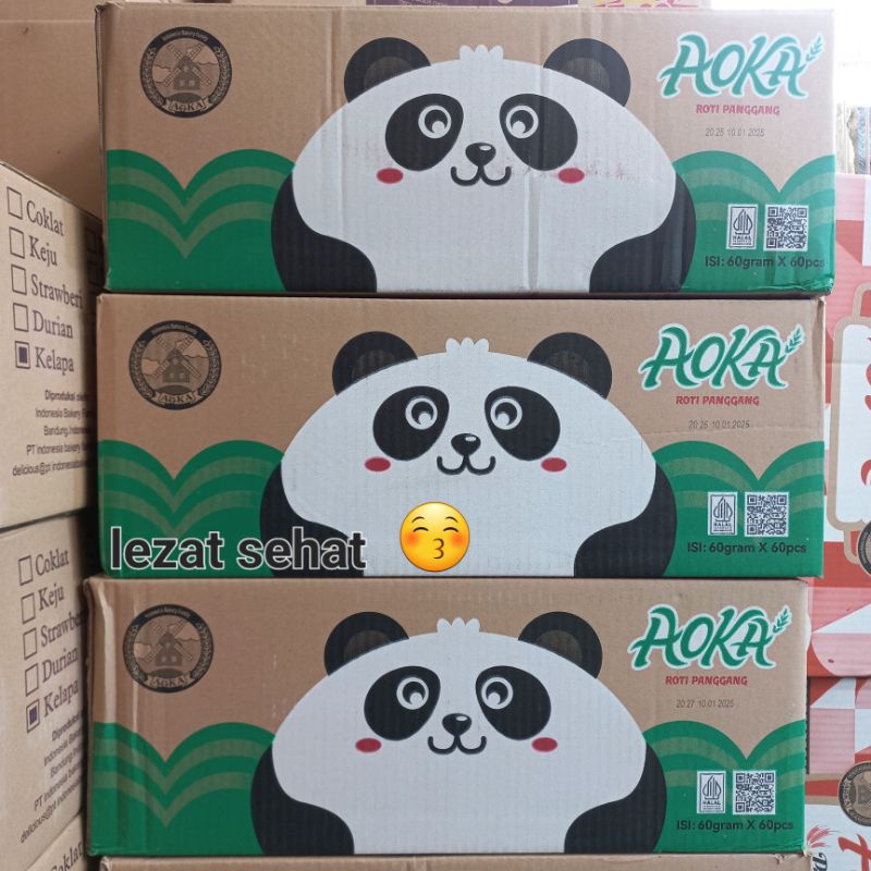 Jual Roti aoka Panggang isian 1 dus isi 60pcs | S…