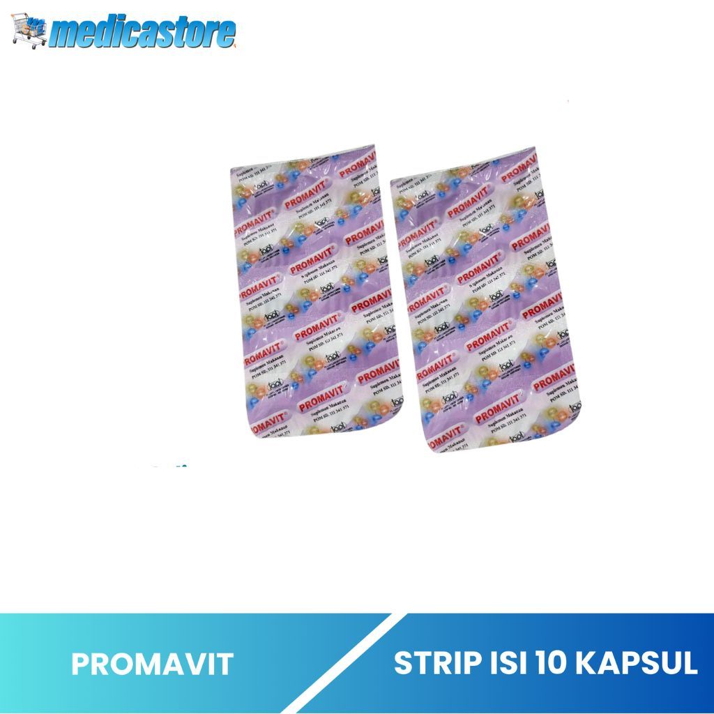 Jual Promavit Strip isi 10 kapsul | Shopee Indonesia
