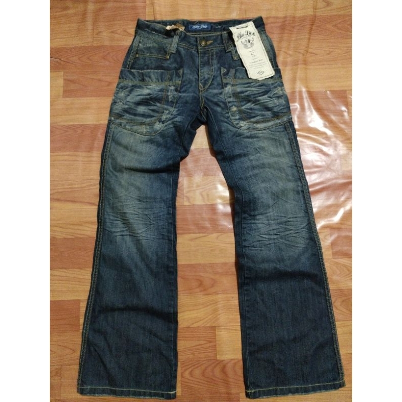 Jual Blue Line Flare Jeans Boot Cut Bottom Bell Shopee Indonesia