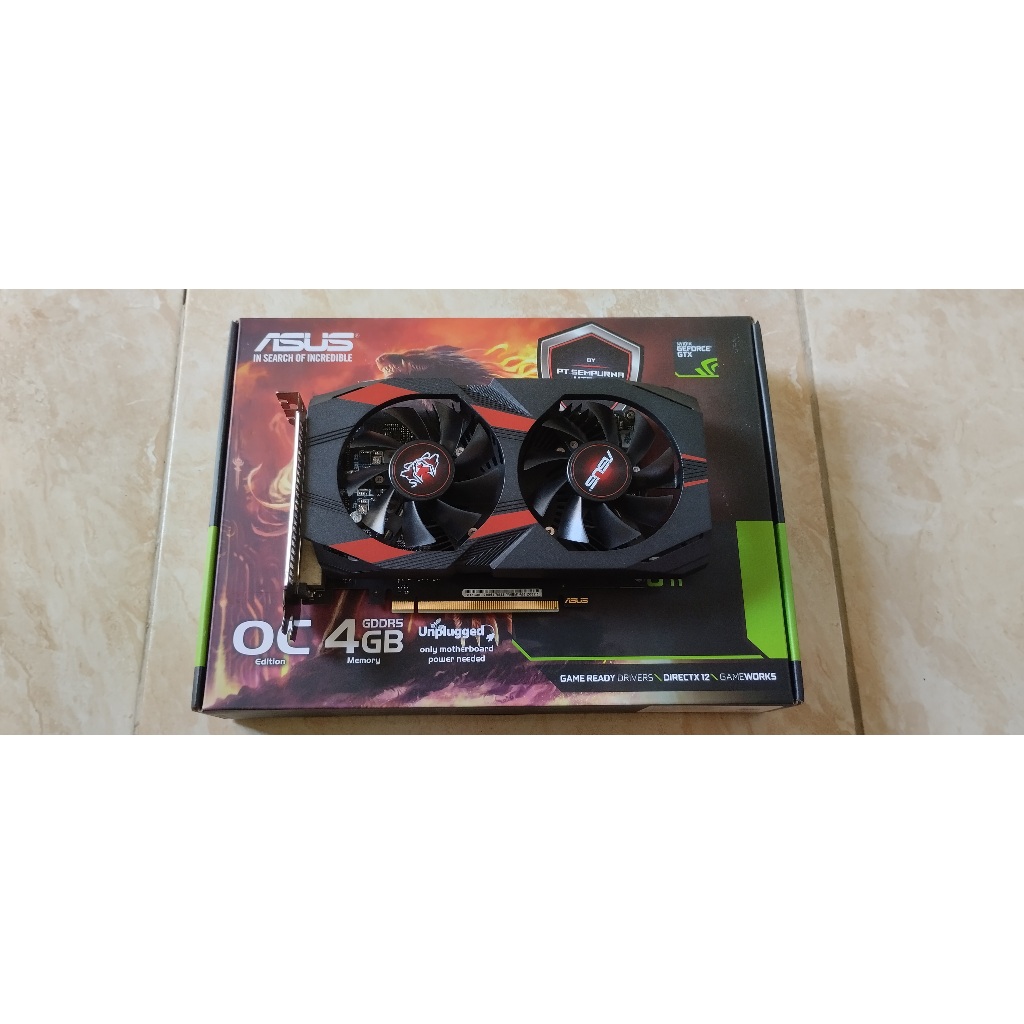 Jual Asus Cerberus GTX 1050ti OC 4Gb GDDR5 | Shopee Indonesia