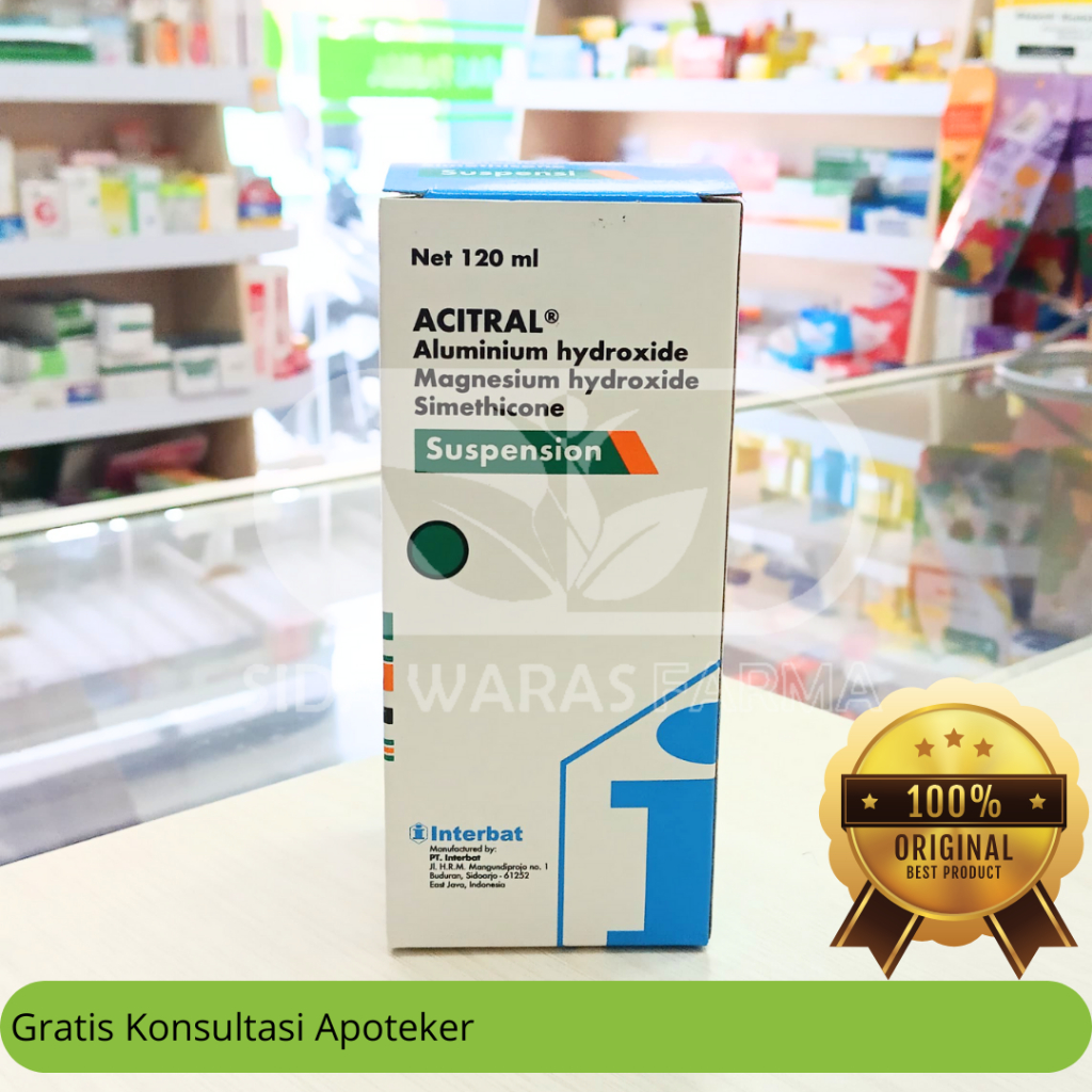 Jual ACITRAL SUSPENSI 120 ML | Shopee Indonesia