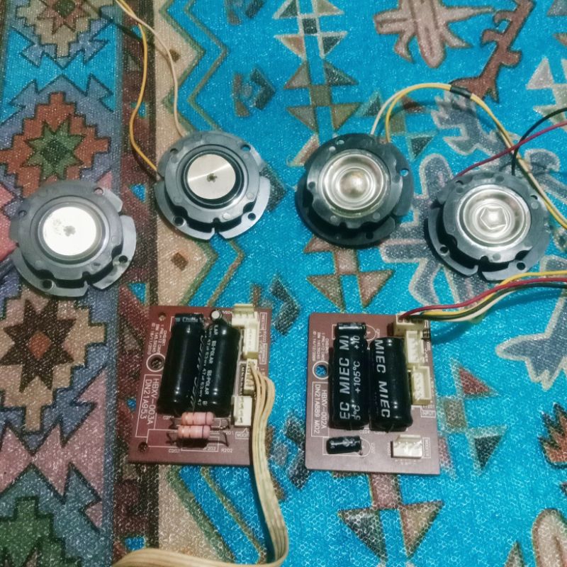 Jual 4 buah Tweeter copotan Polytron plus modul low mid high | Shopee ...