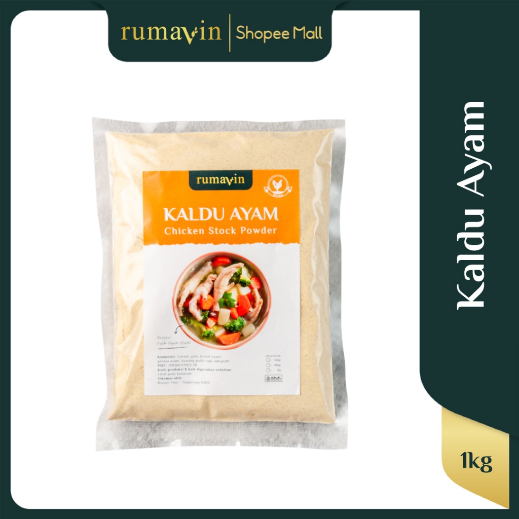 Jual RUMAVIN - Premium Kaldu Ayam 1kg | Shopee Indonesia