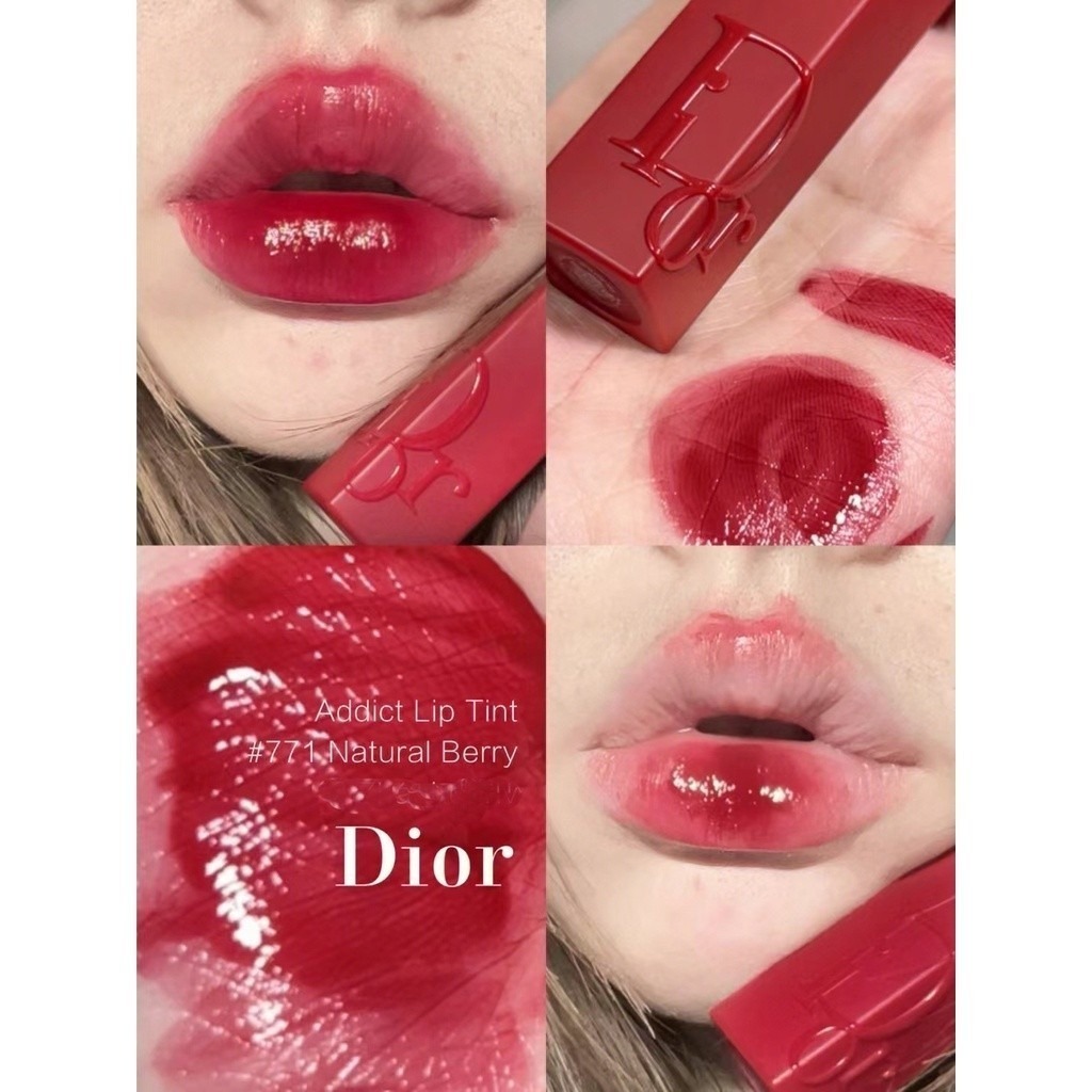 Jual DlOR Addict Lip Tint New Formula Lip Tattoo Hydrating no transfer Full Size 541 421 451 651 771 Shopee Indonesia