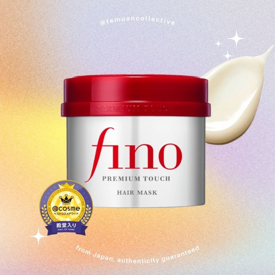 Jual FINO Shiseido Japan Premium Touch Hair Mask - Masker Rambut Kering ...