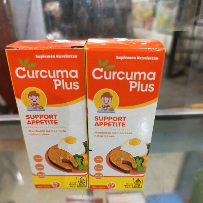 Jual Curcuma Plus Support Appetide 60ml | Shopee Indonesia