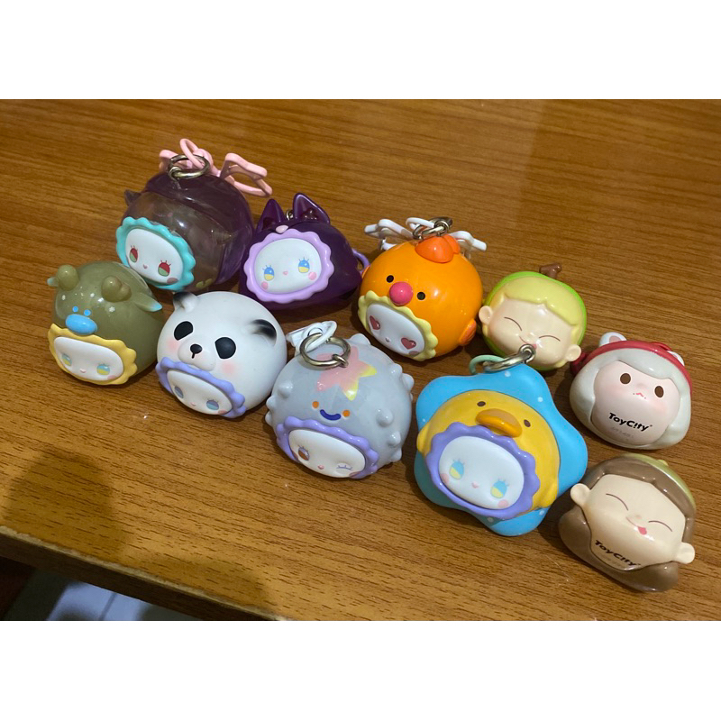 Jual Gantungan kunci ganci emma rua rua zoo, ocean bubble, mika, mia ...