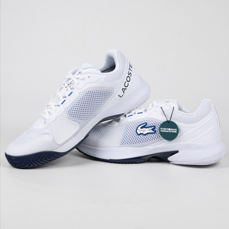 Sepatu Tenis Lacoste Tech Point White Tennis Shoes BNIB ORIGINAL