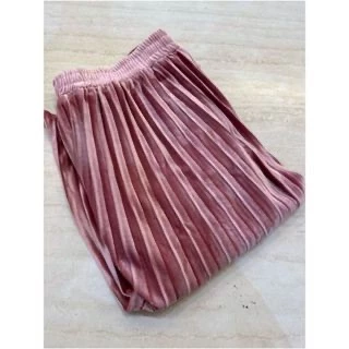 Rok Plisket Bludru 7 9 Premium Rok Suede Velvet 7 9 Rok Plisket Suede Rok Maxi Bludru