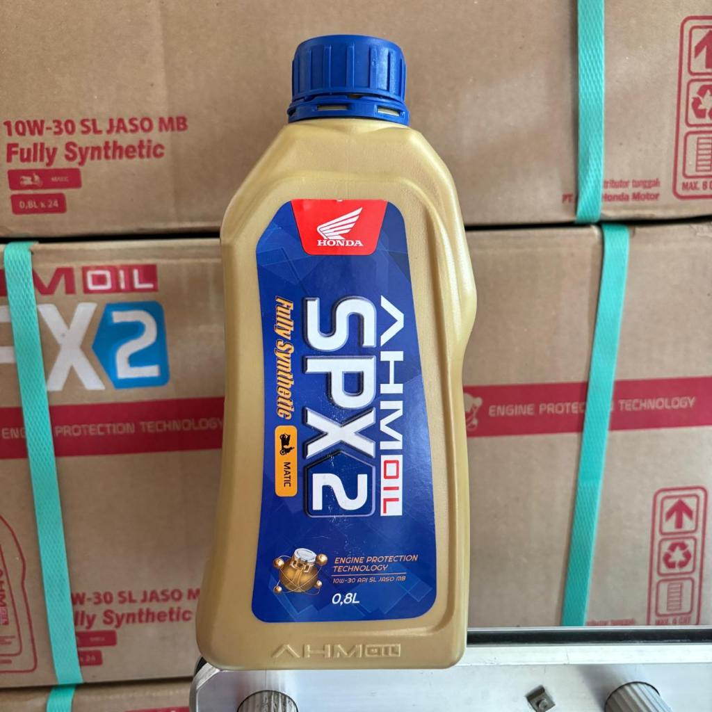 Jual AHM SPX2 0.8L 10W30 FULLY SYNTHETIC OLI MOTOR METIK HONDA | Shopee ...