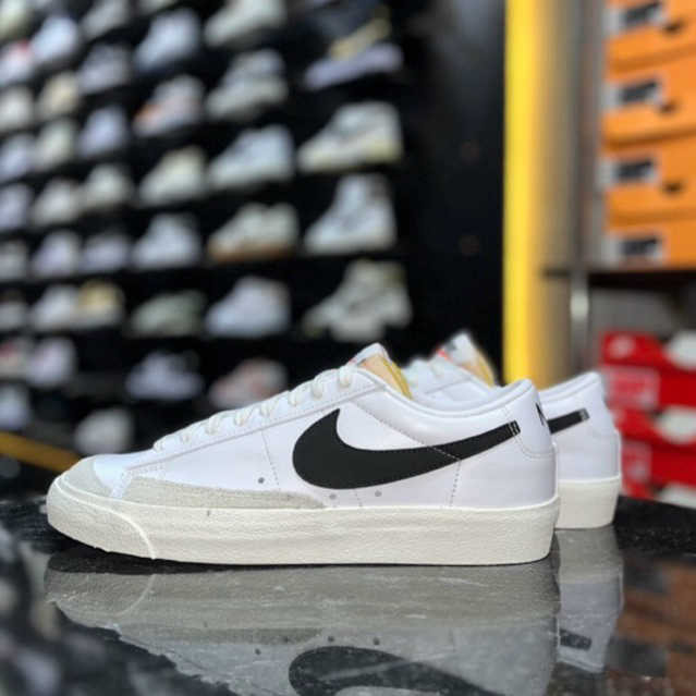 Jual NIKE BLAZER LOW 77 VINTAGE WHITE BLACK DA6364 101 ORIGINAL