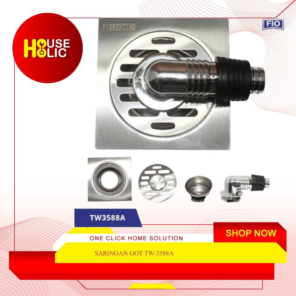 Jual Saringan Got Sambungan Selang Mesin Cuci / Floor Drain / Sargot 2 ...