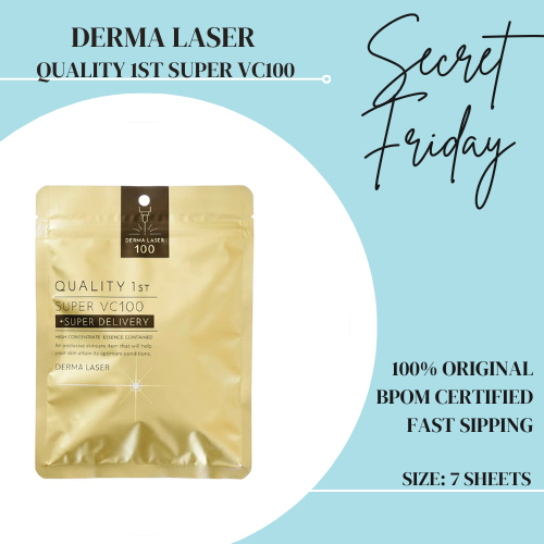 Jual QUALITY 1ST Derma Laser Super VC100 Sheet Mask ( Pore Care ...