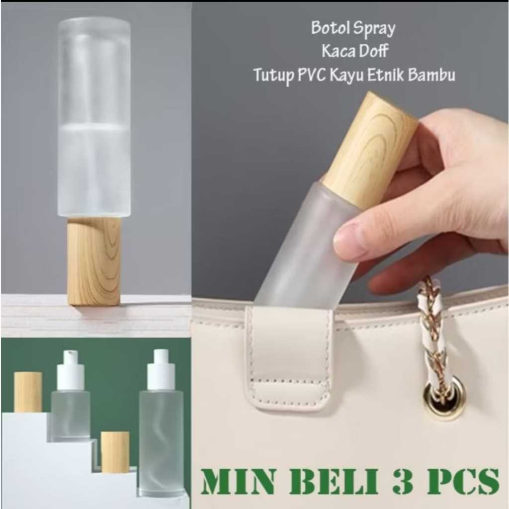 Jual Botol Pump Spray 60ml Botol Sprayer Botol Pump Kosmetik Serum ...