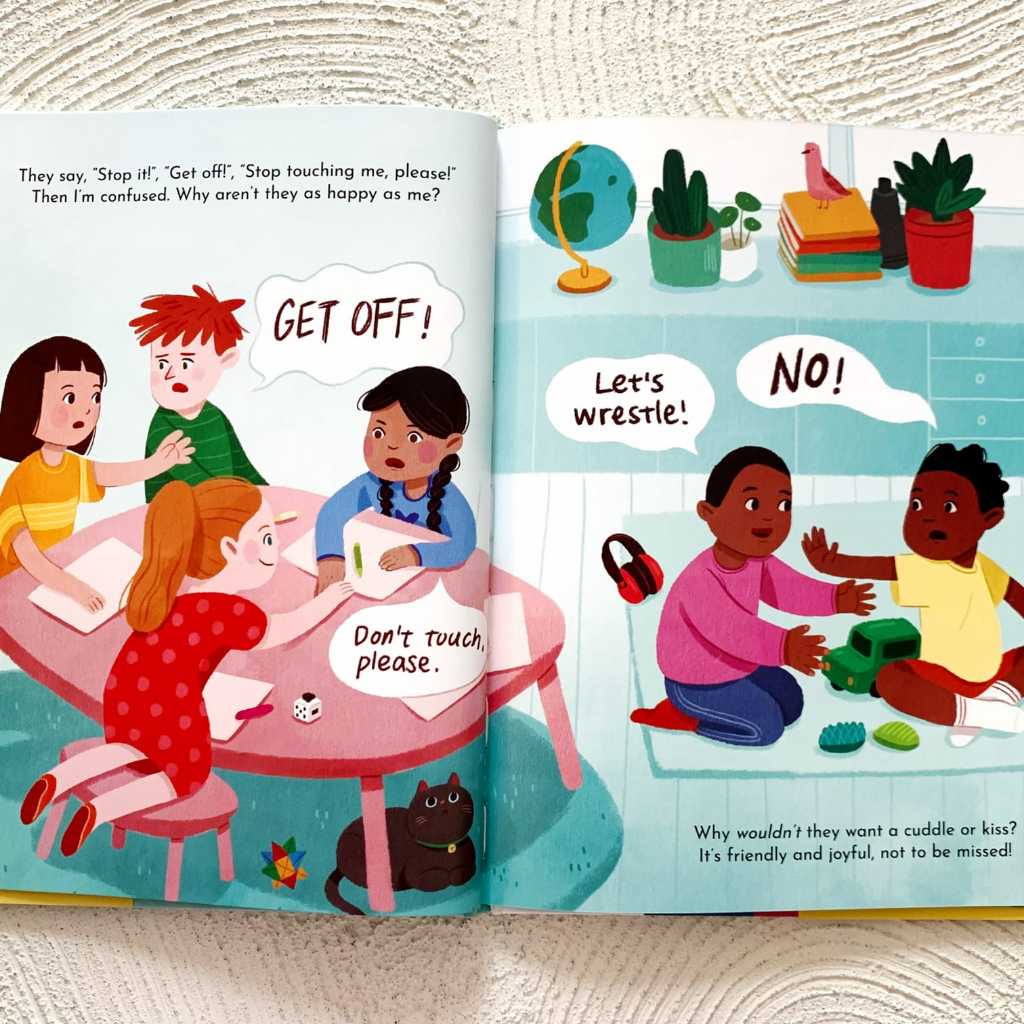Jual Want A Hug : Consent and Boundaries For Kids [ New • sealed ...