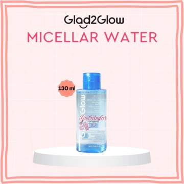 Glad2Glow Cherry Blossom Betaine Micellar Water 300ml Pembersih Wajah Make Up Remover Cleansing