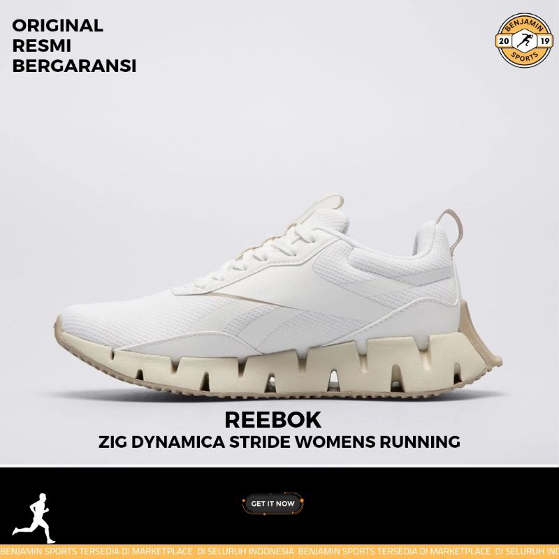 Jual sepatu lari wanita Reebok Zig dynamica stride original resmi PT ...