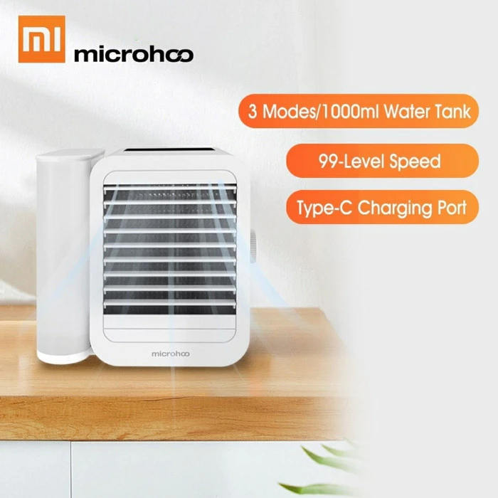 Jual [ORIGINAL] AC Portable Mini Xiaomi Microhoo Personal Air ...