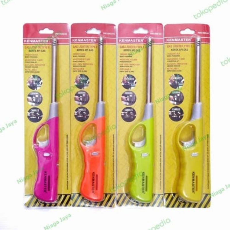 Jual Korek Api Kompor Gas Pemantik Kenmaster Gas Lighter | Shopee Indonesia