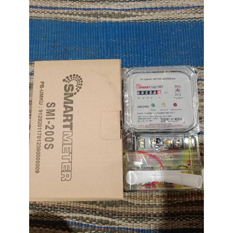 Jual KwH METER SMART METER SMI-200S 1phasee 5(40)A meteran listrik baru ...