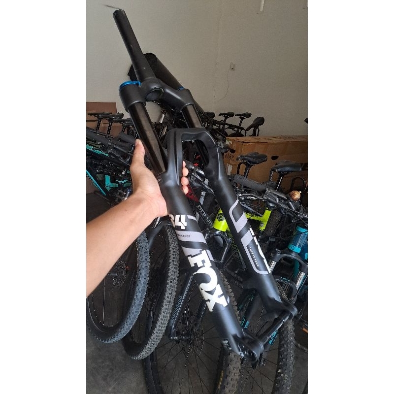 Jual fork fox 34 rythm roda 29 er Travel 140 TA 15 x 110 boost