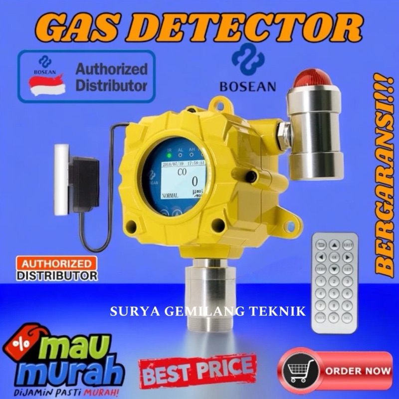 Jual CH4 Fixed Gas Detector Bosean K-G60 Methane EX Monitor Tester ...