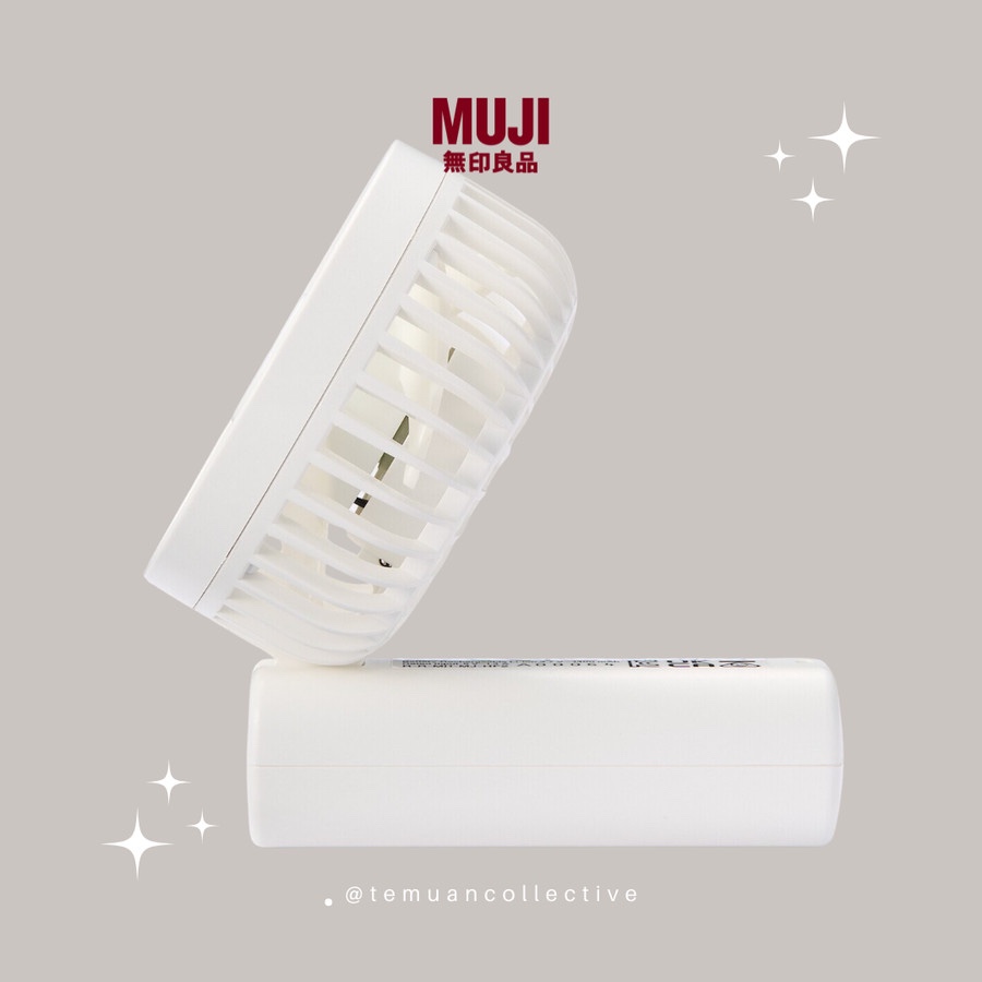 Jual MUJI Rechargeable Compact Handheld Fan - Kipas Tangan Portable ...