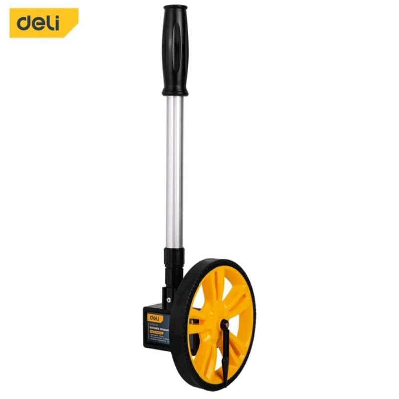 Jual Deli measuring wheel meteran dorong jalan 1 roda Edl330060 ...