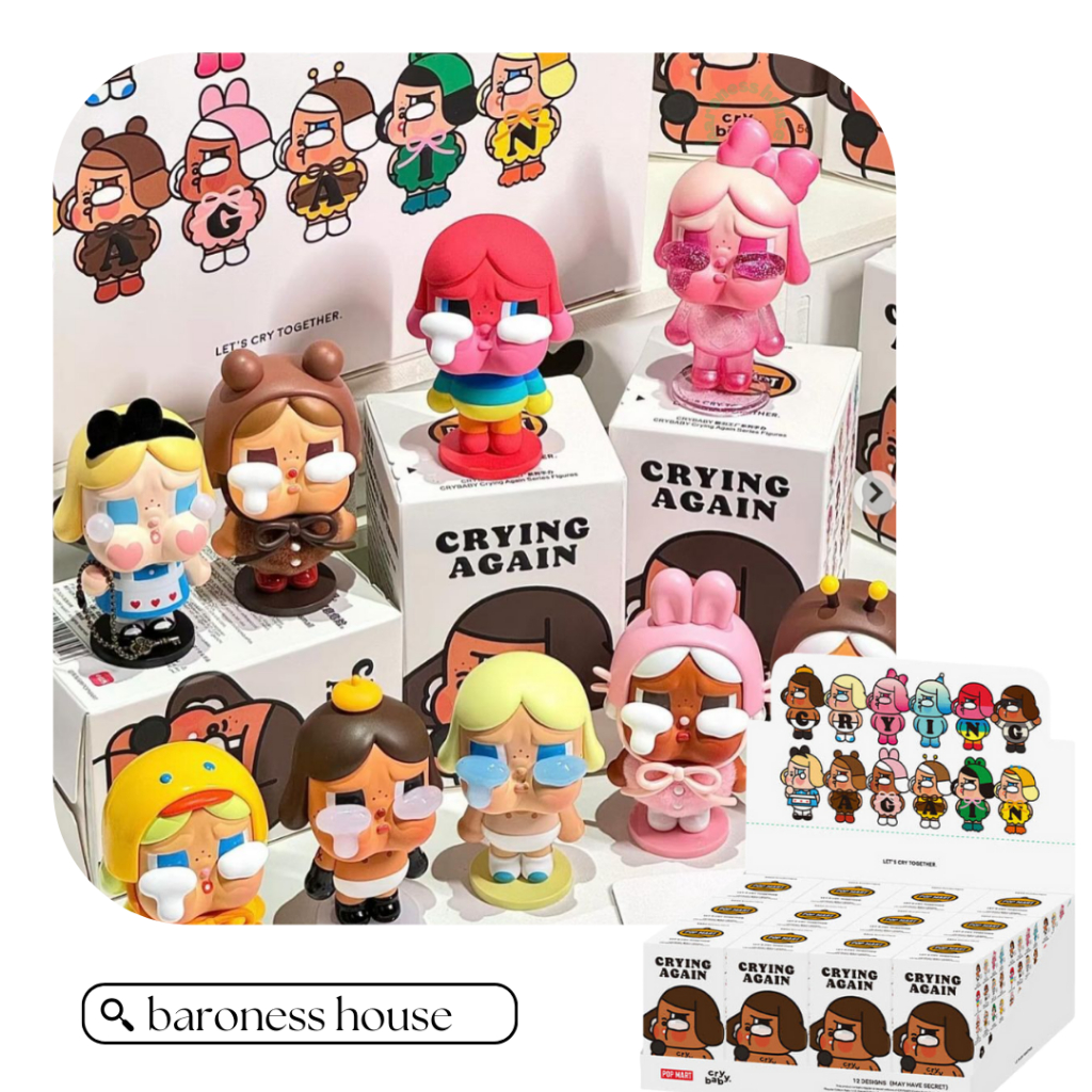 12点 crybaby POPMART Crying again フィギュア POP NOW:CRYBABY