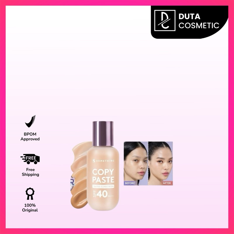 Jual SOMETHINC Copy Paste Tinted Sunscreen SPF 40 PA++++ - Skin Tint ...