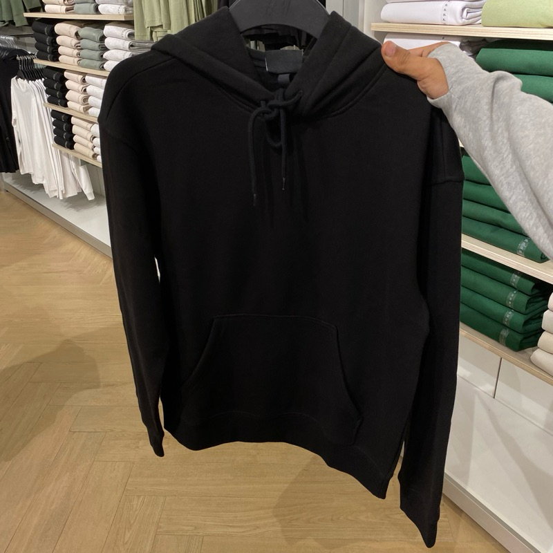 Jual Jastip. Hoodie Polos Loose Fit H M MAN Shopee Indonesia